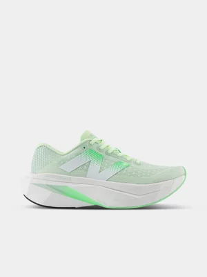 New Balance Mens Fuelcell Supercomp Trainer v3 Green/White Training Shoes 
