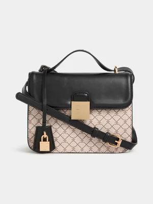 FF Monogram Crossbody Bag