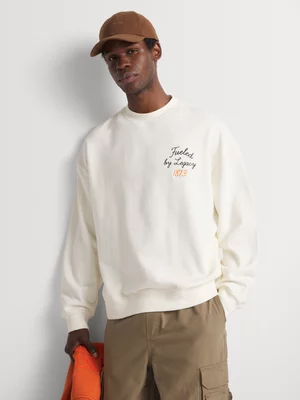 Markham Men's Fueled Legacy Graphic Natural Sweatshirt