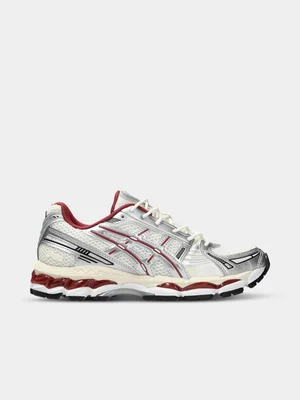 Asics Women's Gel-Kayano 12.1 Cream/Pure Silver Sneaker