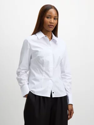 Jet Women’s Contrast Button Poplin Shirt