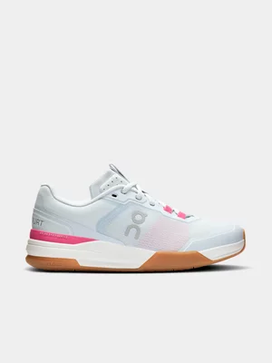 On Womens The Roger Advantage Pro Artic/White Tennis Shoes 