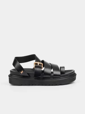 Women's Rock&Co Black Ultimate 7 Sandals