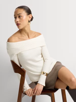 Off Shoulder Fitted Top