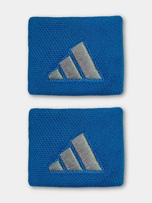 adidas 2-Pack Blue/Grey Wristbands