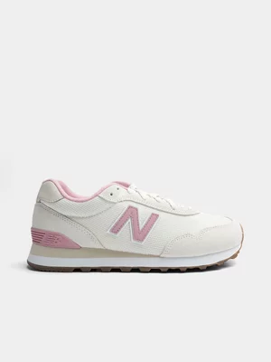 Women's New Balance WL515SPK White/Pink Sneaker