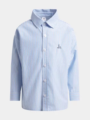Jet Younger Boys Blue Shirt Shirt