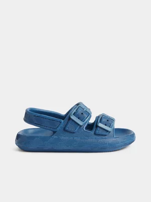 Exact Younger Boy's Blue Pool Sliders 
