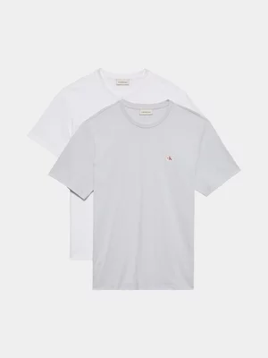 Men's Calvin Klein White & Grey 2-Pack T-Shirt