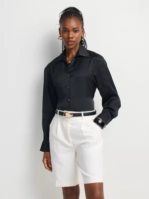 Co-Ord Pleated Bermuda Shorts