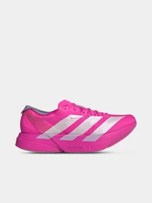 adidas Womens Adizero Adios Pro 4 Pink Running Shoes 
