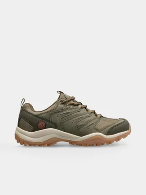 Hi-Tec Mens Taurus Olive Trail Shoes 