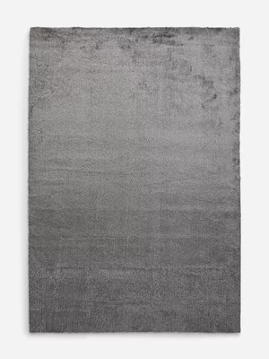 Jet Home Charcoal Plush Shaggy Rug