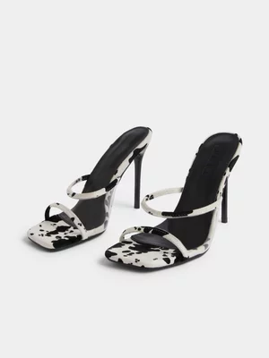 The FIX Women's Cow Print Heels