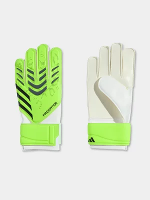 adidas Youth Predator Training Lemon/Black Goalkeeper Gloves