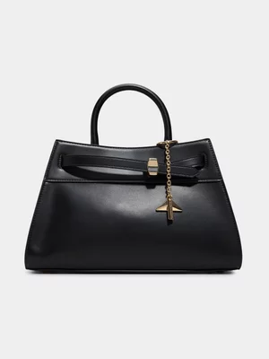 Women’s ALDO VASILIA Black Satchel Bag
