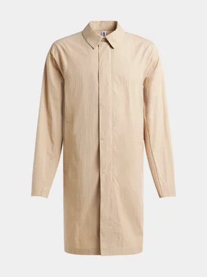 Men's Stone Trench Coat