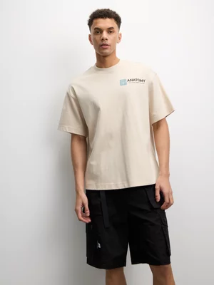 Anatomy Men's Core Nylon Utility Black Shorts 