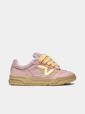 Vans Women's Upland Fat Lace Banana Pink/Banana Cream Sneaker