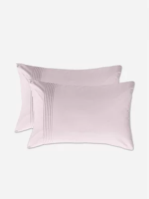 Volpes Astoria Egyptian Cotton 300TC Rose Pillowcase Pair