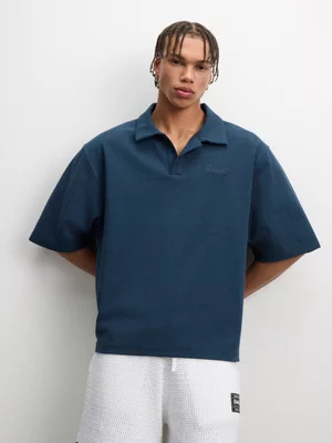 Redbat Classics Men's Navy Boxy T-Shirt