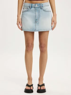 Women's Cotton On Blue Original Denim Mini Skirt