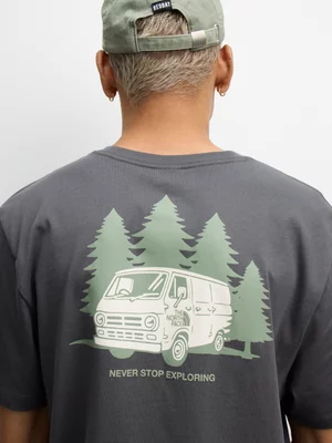 The North Face Men's Van Life Relaxed Arthraci Grey T-shirt