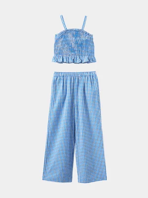 Cotton On Kids Girl Blue Scarlette Top & Pant Set