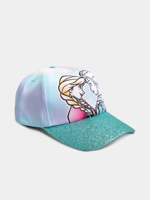 Frozen Blue One-Up Peak Cap