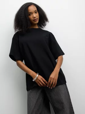 Redbat Classics Women's Relax Black T-Shirt