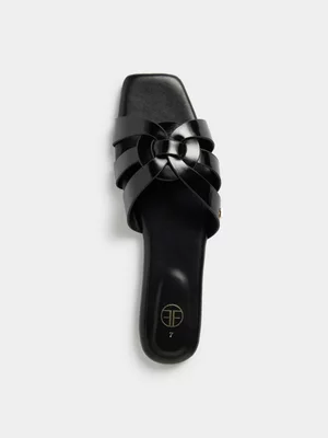  Multi Straps Slip On Sandals