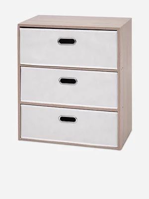 Self Assembly Five 5 Box W/Drawers 3 Draws