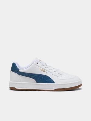 Junior Puma Caven 2.0 White/Blue Sneaker
