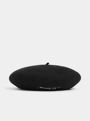 Redbat Unisex Black Beret